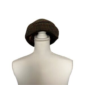 Dunn & Co. The Rutland County Cap Wool Plaid Hat‎ Vintage Eclectic Dark Academia